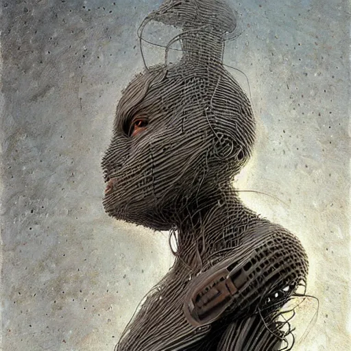 Prompt: A character by Peter Gric