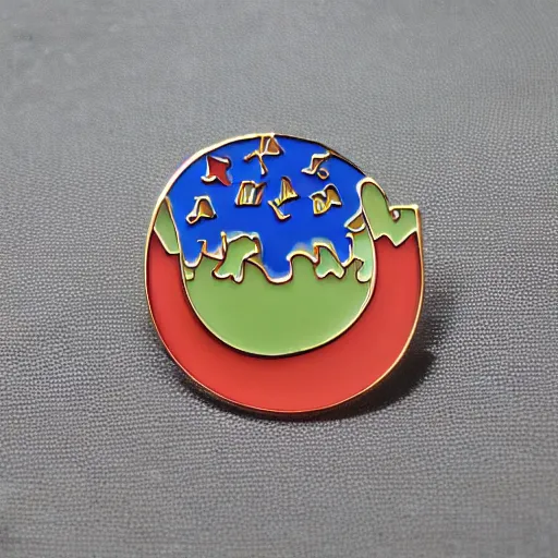 Image similar to 3d enamel pin