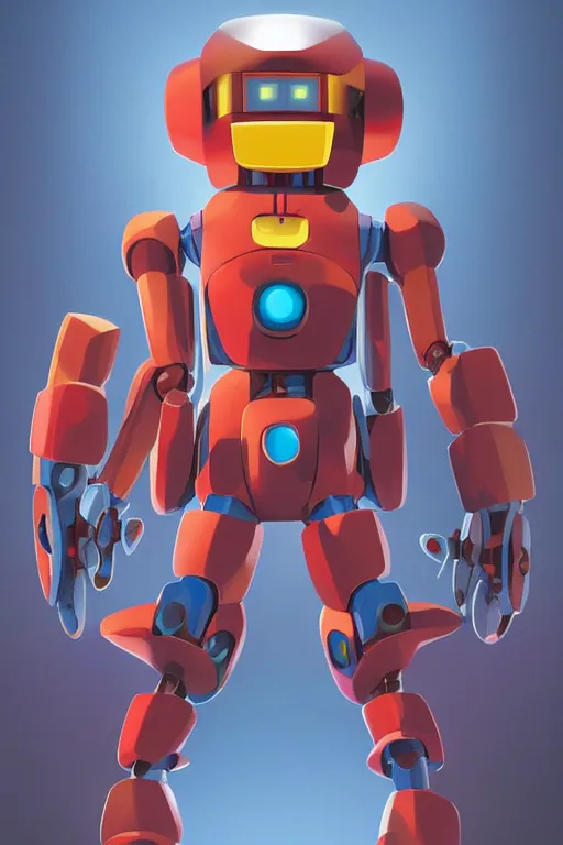 Image similar to metabots medabots medarotto medarot robot minimalist comics helmet mask neon cybereye, behance hd by jesper ejsing, by rhads, makoto shinkai and lois van baarle, ilya kuvshinov, rossdraws global illumination ray tracing hdr radiating a glowing aura