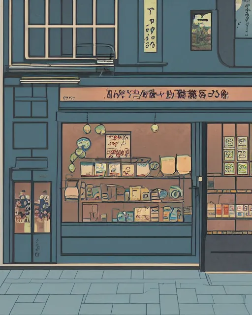 Image similar to quaint japanese storefront by angela hao