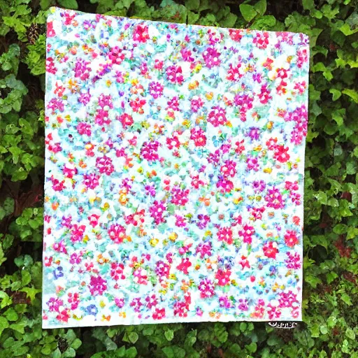 Image similar to ditsy flowers pattern