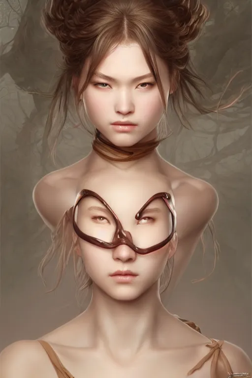 Image similar to a masterpiece ultrarealistic ultradetailed portrait of a very beautiful ninja girl, baroque renaissance. medium shot, intricate, elegant, by stanley artgerm lau, wlop, rossdraws, james jean, andrei riabovitchev, marc simonetti, light by julie bell, porcelain skin. global illumination. vfx