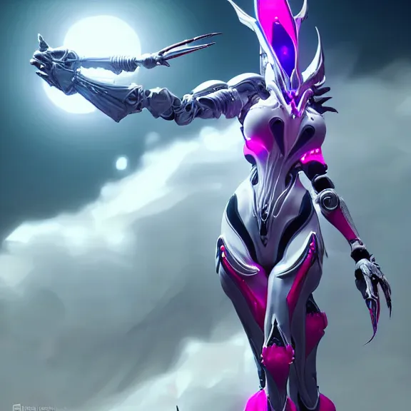 Prompt: highly detailed giantess shot exquisite warframe fanart, looking up at a giant 500 foot tall beautiful stunning saryn prime female warframe, as a stunning anthropomorphic robot female dragon, looming over you, posing elegantly, white sleek armor with glowing fuchsia accents, proportionally accurate, anatomically correct, sharp claws, two arms, two legs, camera close to the legs and feet, giantess shot, upward shot, ground view shot, leg and thigh shot, epic low shot, high quality, captura, realistic, professional digital art, high end digital art, furry art, macro art, giantess art, anthro art, DeviantArt, artstation, Furaffinity, 3D realism, 8k HD octane render, epic lighting, depth of field