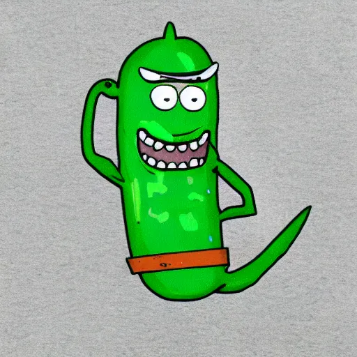 Image similar to pickle rick