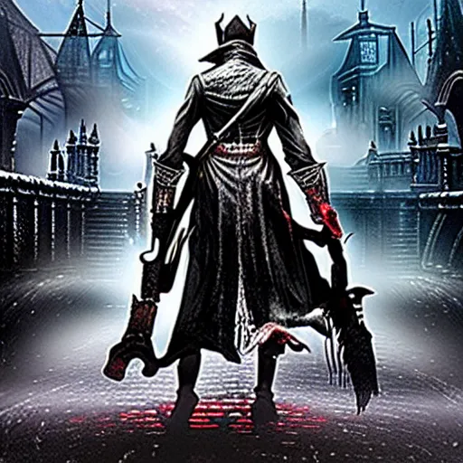 Image similar to Bloodborne | Pixar