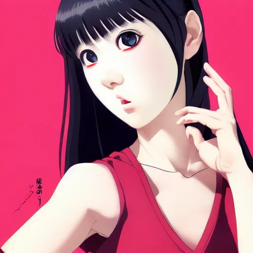 Image similar to a beautiful young japanese hitomi tanaka alluring instagram model in mayan crop top, by ilya kuvshinov and artgerm, aesthetic, gorgeous, alluring, attractive, gapmoe yandere grimdark, trending on pixiv fanbox, painted by greg rutkowski makoto shinkai takashi takeuchi studio ghibli, akihiko yoshida