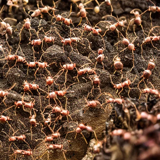 Image similar to macro photo of ants herding their elephants