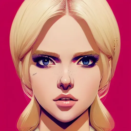 Prompt: a portrait of a beautiful blonde preppy, art by ilya kuvshinov and wlop and artgerm and josan gonzalez, digital art, highly detailed, intricate, sharp focus, trending on artstation hq, deviantart, pinterest, unreal engine 5, 4 k uhd image