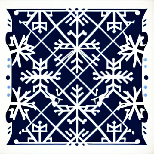 Image similar to winter - themed svg vector art panel for cnc plasma, laser, stencil, unique winter design