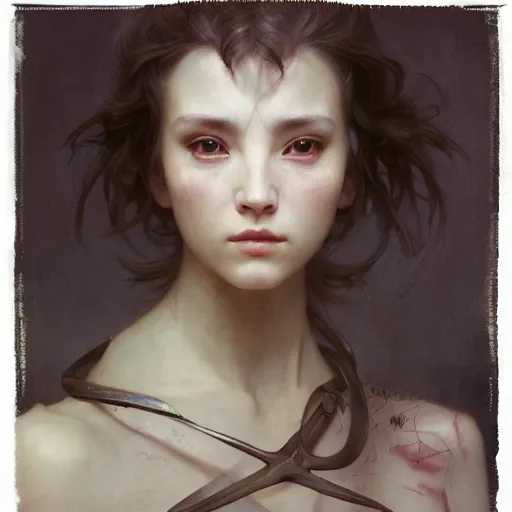 Image similar to Portrait of DataUnion Protocol - TOGETHER is more by Ayami Kojima and Ruan Jia and Mandy Jurgens and Artgerm and william-adolphe bouguereau