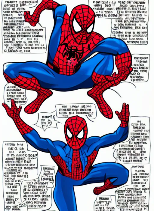 Comic Page Comic Artrecreation Spider-man Artspider-man 