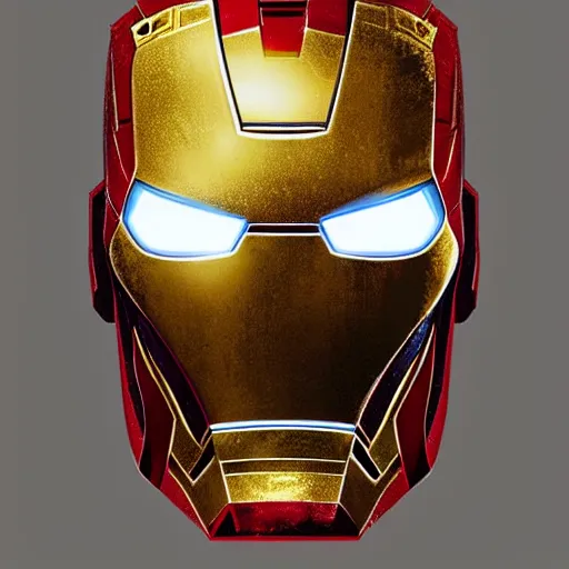 Image similar to mosaic portrait of iron man by greg rutkowski, 4k, intricate details, digital, explosion in the background