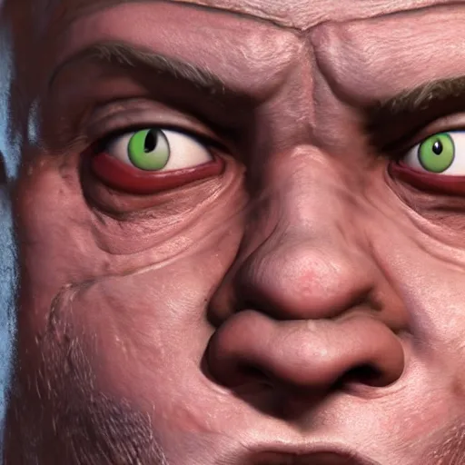 Prompt: hyper - realistic boomer from left 4 dead 2, closeup, 4 k