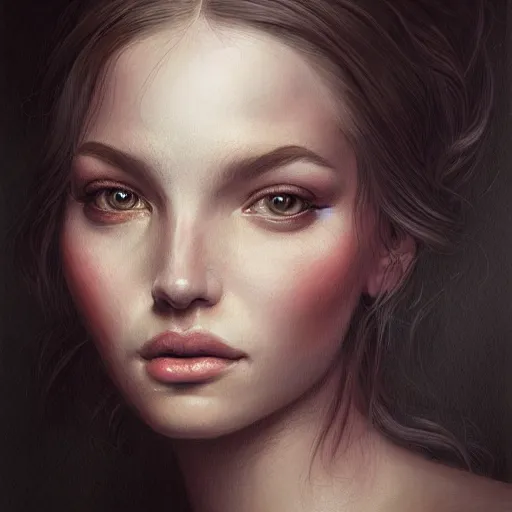 Image similar to portrait of a goddess, intricate, elegant, highly detailed, digital painting, artstation, concept art, smooth, sharp focus, illustration, art by marco mazzoni