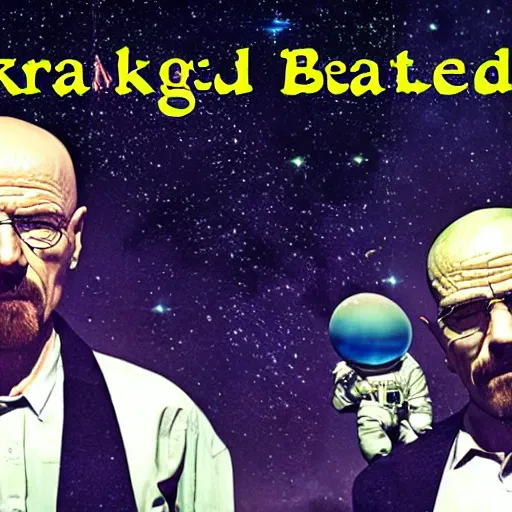 Image similar to breaking bad in space