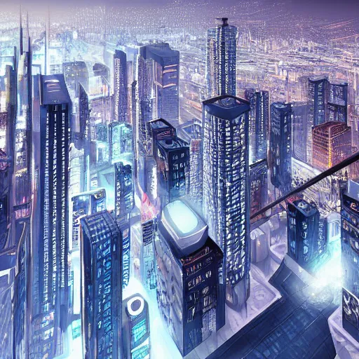 Image similar to beautiful futuristic cityscapes by Markus Vogt exquisitely detailed, 4k ultra