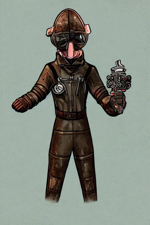 Image similar to benny from fallout : new vegas game in chess suit, digital art,