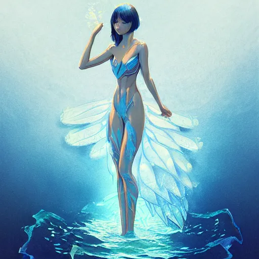 anime water fairy