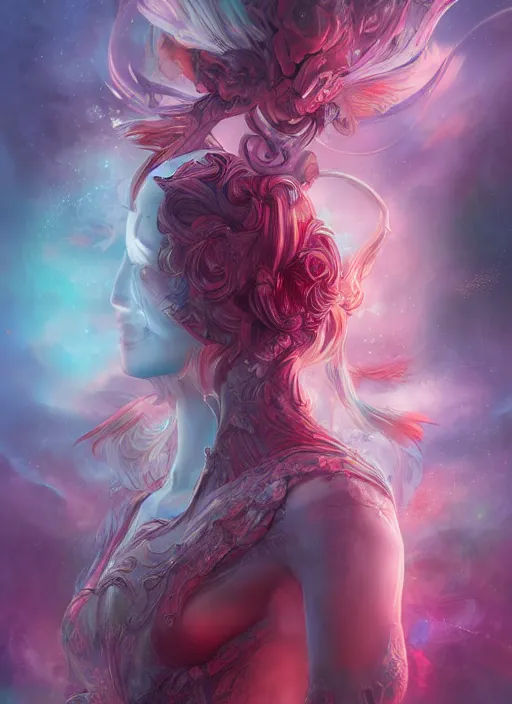 Image similar to dreamscape, female, ross tran, vivid colors, anatomical, highly detailed sculpture, intricate detailed, ommatidia, 8 k, cinematic atmosphere, post - processing