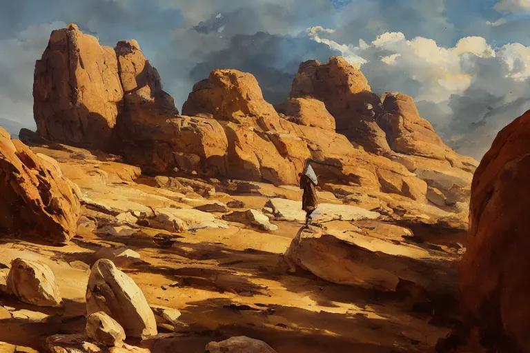 Prompt: watercolor painting of rabbit ears in rocky desert landscape, ambient lighting, art by hans gude, art by hans dahl, by jesper ejsing, art by anders zorn, wonderful masterpiece by greg rutkowski, cinematic light, american romanticism by greg manchess, creation by tyler edlin