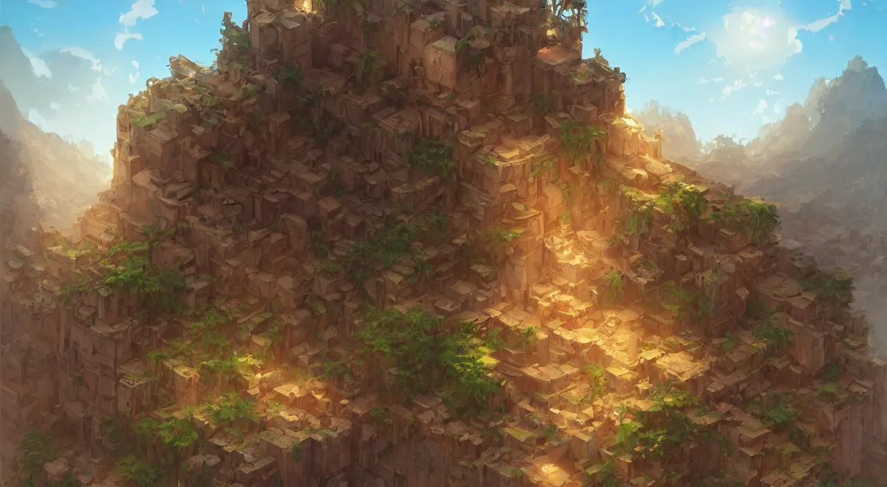 Image similar to wood wall fortress arabian marketplace fabric greeble block jungle dirt ground global illumination ray tracing hdr official fanart behance hd artstation by jesper ejsing, by rhads, makoto shinkai and lois van baarle, ilya kuvshinov, rossdraws