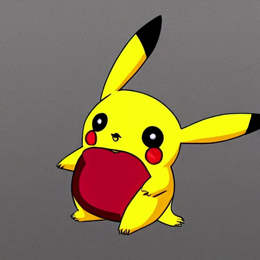 Image similar to a ruby Pikachu