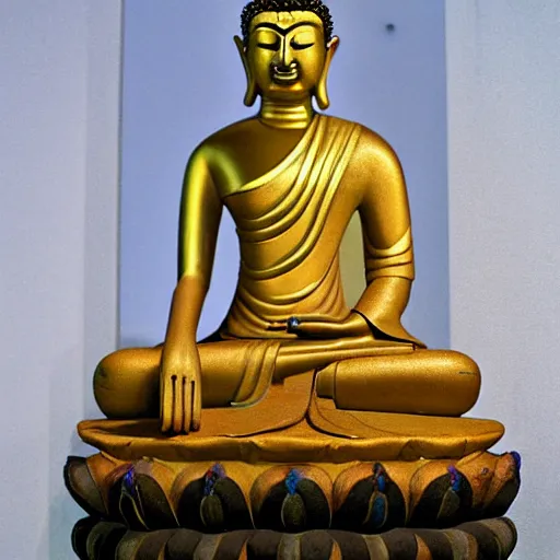 Image similar to the buddha standing upright