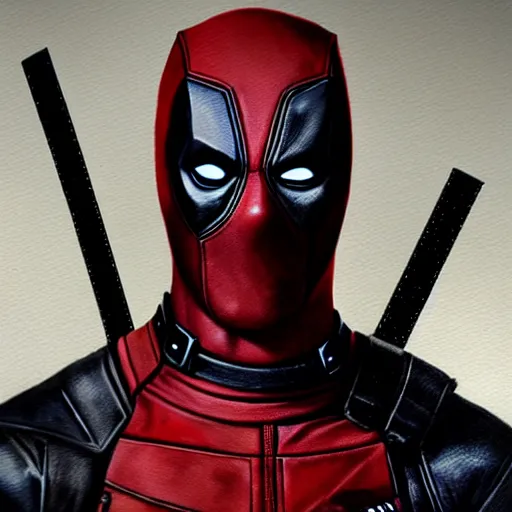 Image similar to deadpool digital art realistic ultra detailed art by greg rutkowski deviantart