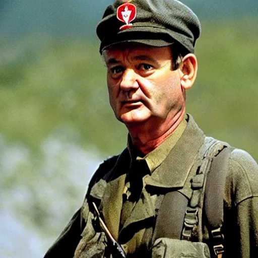 Image similar to bill murray in saving private ryan