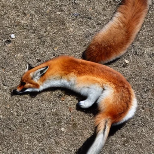Prompt: 📷 fox paw