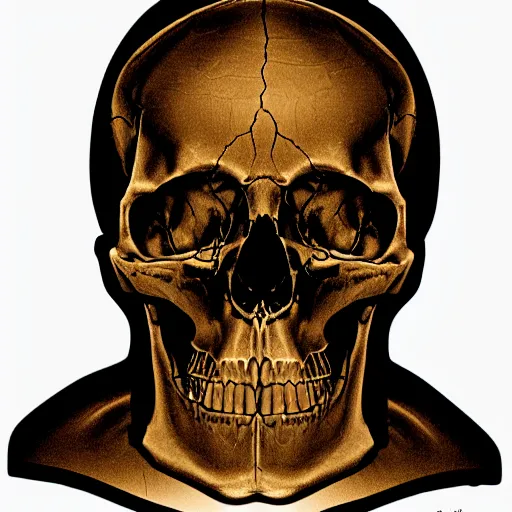 Image similar to human skull missing coronal structure