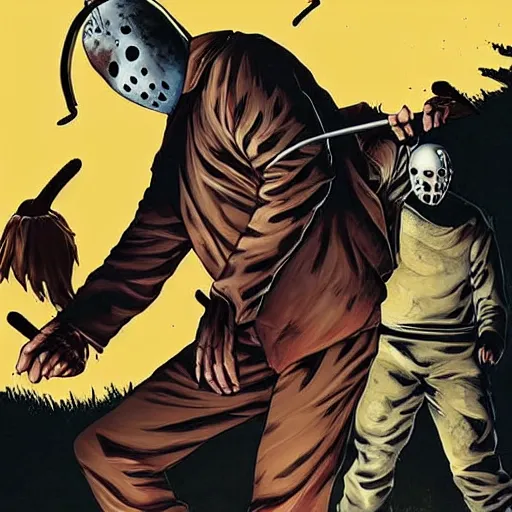 michael myers vs jason voorhees | Stable Diffusion | OpenArt