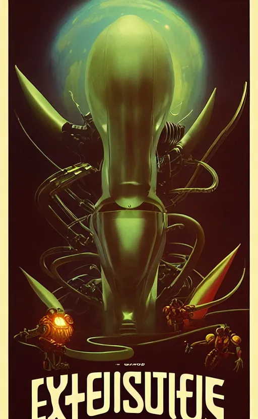 Image similar to exquisite imaginative scifi alien poster art, movie art, by lucusfilm, weta studio, moebius, james jean, frank frazetta, 8 k, denoised, sharp, crisp, high quality, cinematic