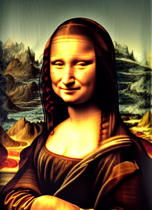 Image similar to robin williams as the mona lisa