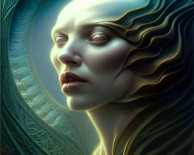 Image similar to !dream low angle shot of a beautiful creature by guillermo del toro, intricate, elegant, highly detailed, centered, digital painting, artstation, concept art, smooth, sharp focus, illustration, artgerm, Tomasz Alen Kopera, Peter Mohrbacher donato giancola, Joseph Christian Leyendecker, WLOP, Boris Vallejo ,