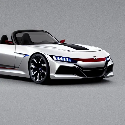 Prompt: new 2023 honda s2000 concept car