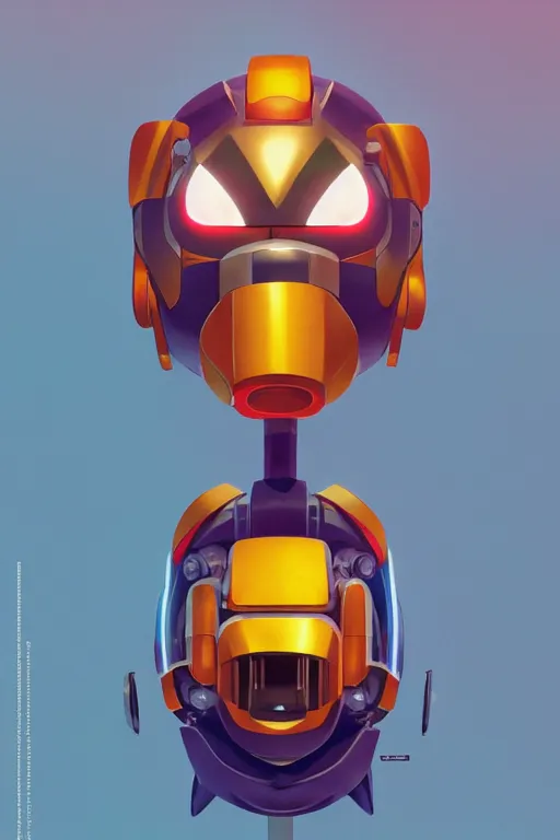 Image similar to metabots medabots medarotto medarot robot minimalist comics helmet mask neon cybereye, behance hd by jesper ejsing, by rhads, makoto shinkai and lois van baarle, ilya kuvshinov, rossdraws global illumination ray tracing hdr radiating a glowing aura