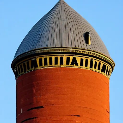 Image similar to ypsilanti water tower with eyes