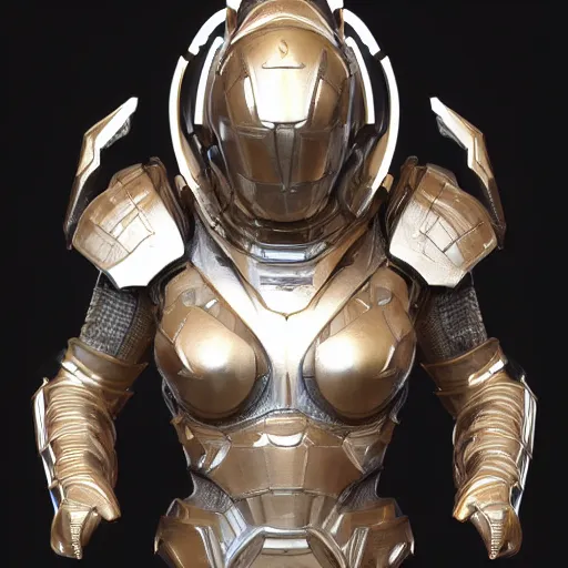 Image similar to Cosmic armor crafted from ivory bust shot, highly detailed, photorealism, substance 3d painter, texturing XYZ, Subsurface scattering, cinematic lighting, Unreal engine 5, octane render, cinema4d, vray, redshift, keyshot, Arnold render, marmoset toolbag, by Harry Osborn artstation