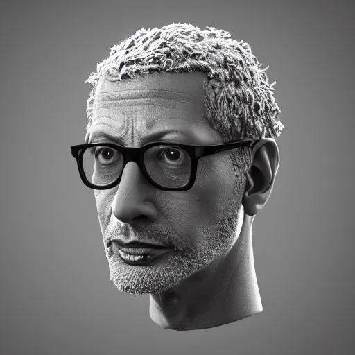 Image similar to hyperrealistic dslr film still of jeff goldblum disguised as a giant legume, stunning 8 k octane comprehensive 3 d render, inspired by istvan sandorfi & greg rutkowski & unreal engine, perfect symmetry, dim volumetric cinematic lighting, extremely hyper - detailed, incredibly real lifelike attributes & flesh texture, intricate, masterpiece, artstation, stunning