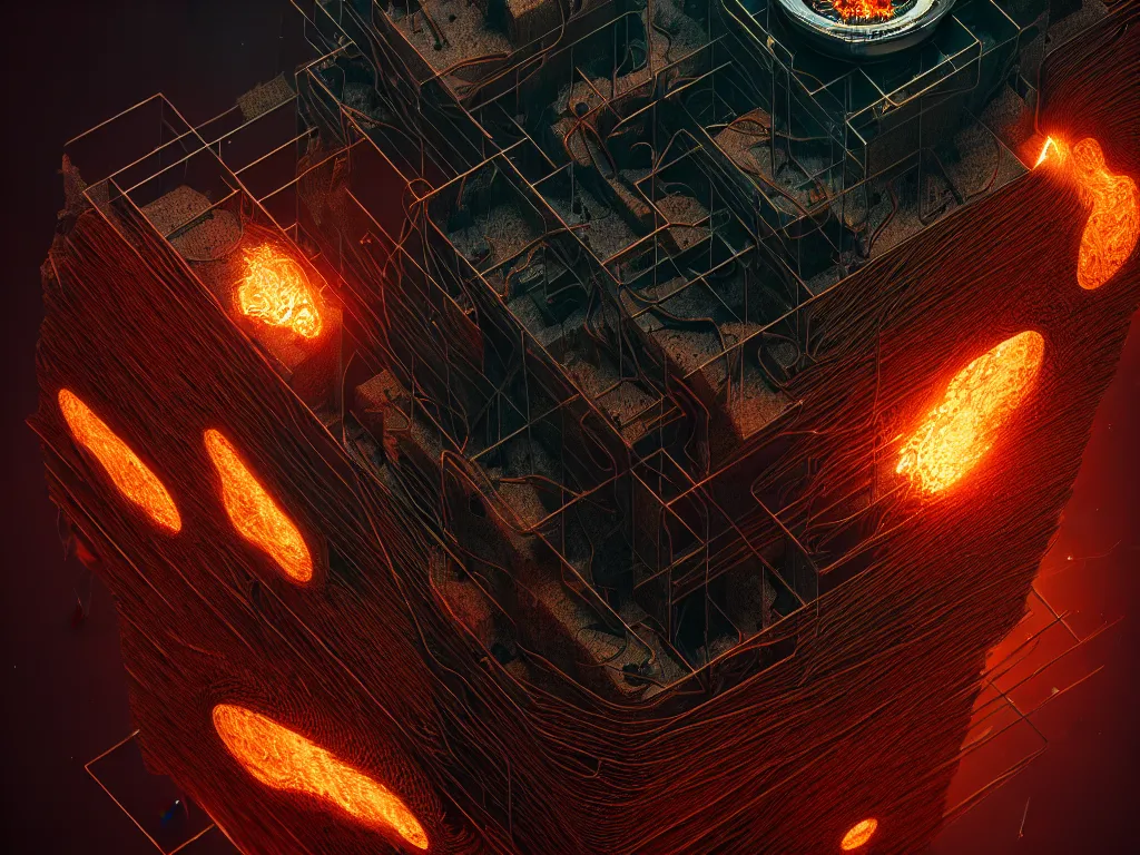 Image similar to highly detailed photo of combustion, point of view : up, trending on deviantart, neo surrealism, sharp focus, 4 k, a lot of little details, octane, masterpiece, art by max ernst