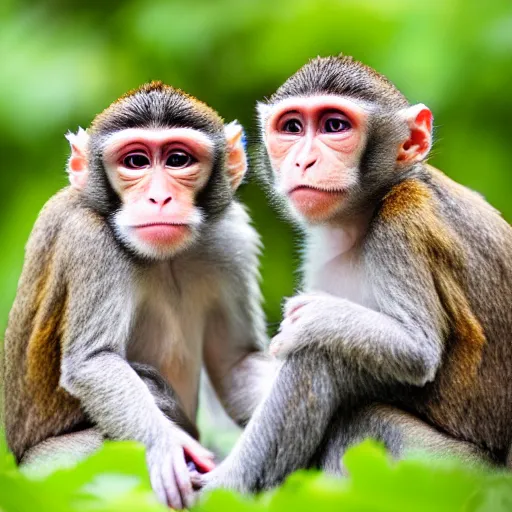 Image similar to three-headed monkey