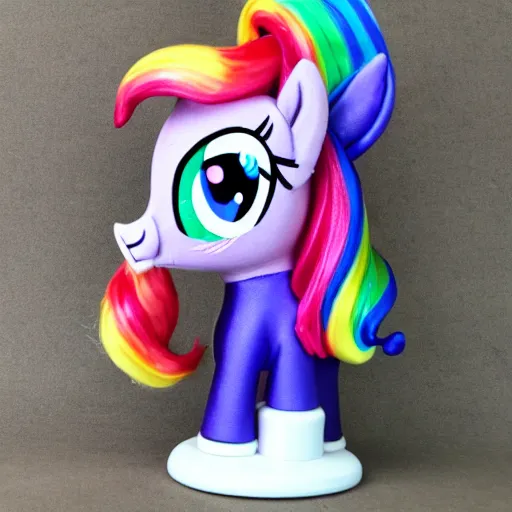 Image similar to photo of a my little pony gas mask, product photo