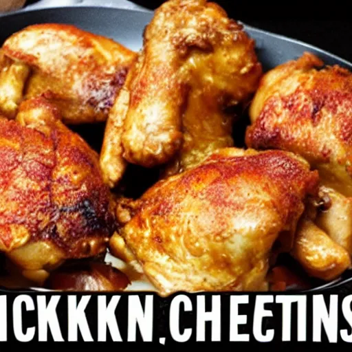 Image similar to meme about chicken thighs