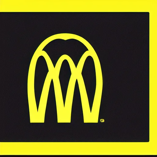 Prompt: Mcdonalds esports vector logo, 4k