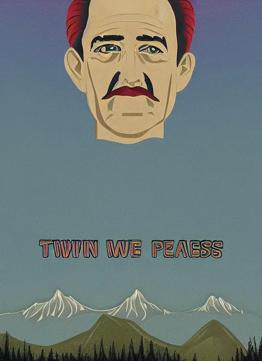 Image similar to Twin Peaks artwork by Owen Smith