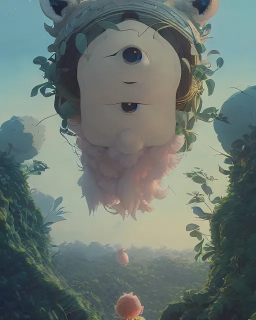 Prompt: highly detailed surreal vfx portrait of catubs from studio ghibli, stephen bliss, unreal engine, greg rutkowski, loish, rhads, beeple, makoto shinkai and lois van baarle, ilya kuvshinov, rossdraws, tom bagshaw, alphonse mucha, global illumination, detailed and intricate environment