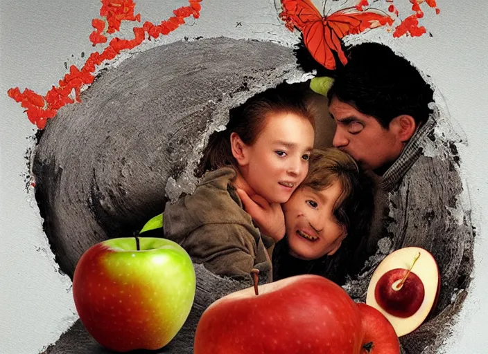 Image similar to a worm, the apple and the worm ( 2 0 0 9 )