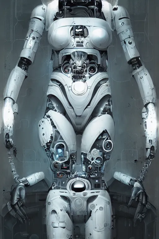 Image similar to Cybernetic Diaper, digital illustration by WLOP and Seb McKinnon, ultra detailed