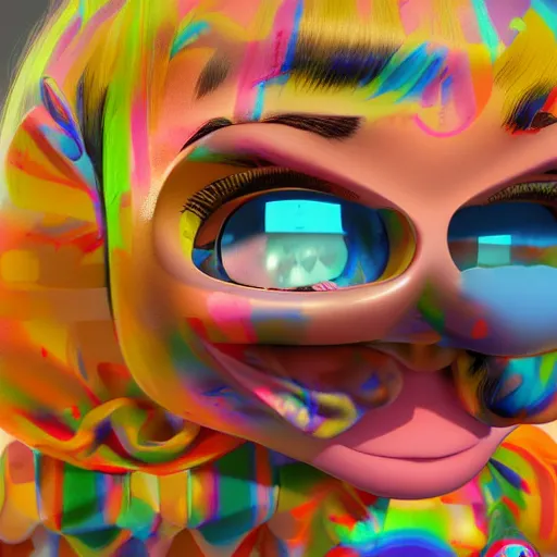 Image similar to hi mark ( akwaaba tommy ), in the style of billelis and stanley kubrick, kawaii colors, photorealistic, epic, super technical, 3 d render